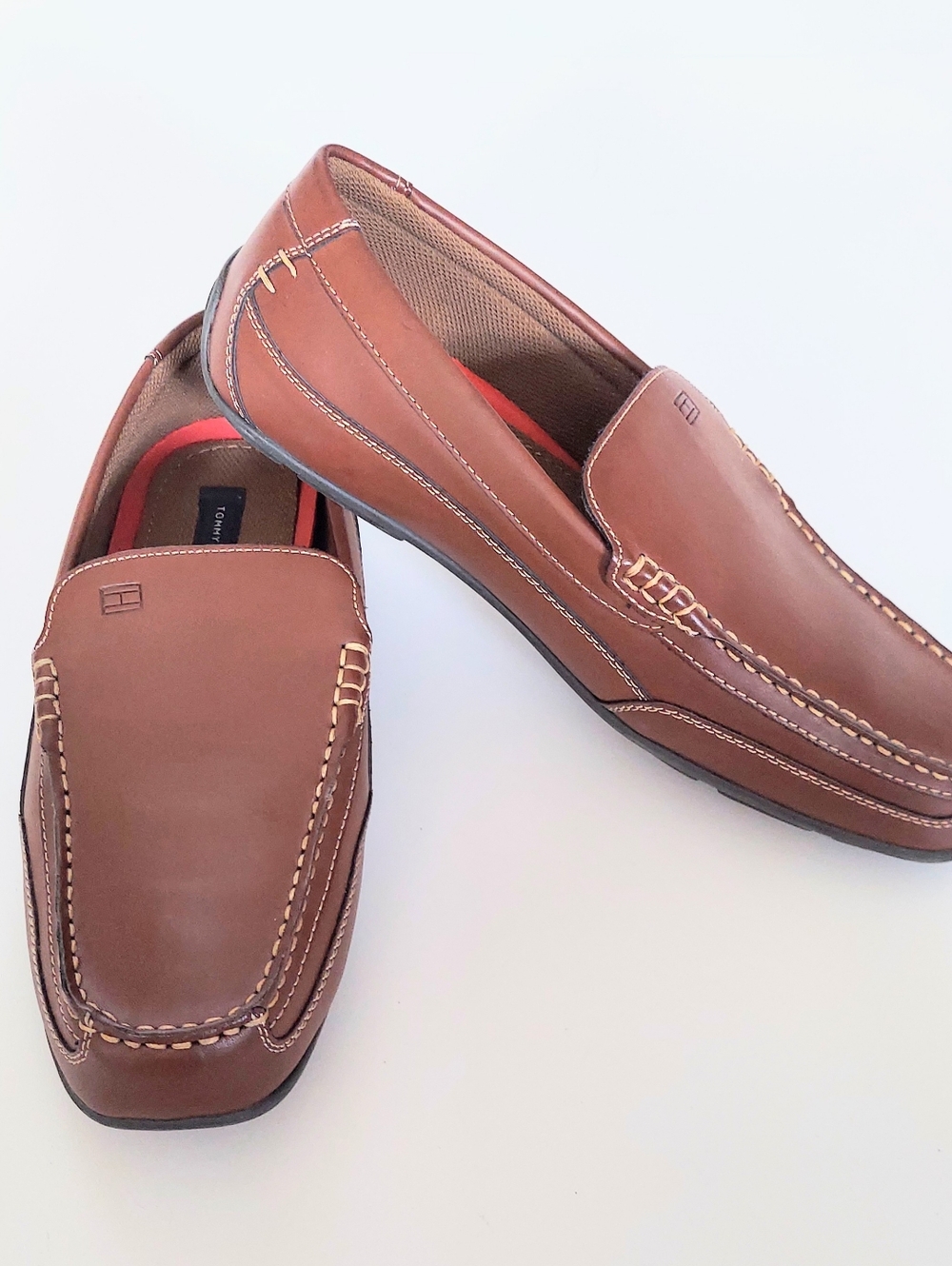 Tommy Hilfiger Dathan Slip On Driving Moccasins Shoes Mens Size 10.5 W